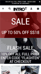 Mobile Screenshot of intro-clothing.com